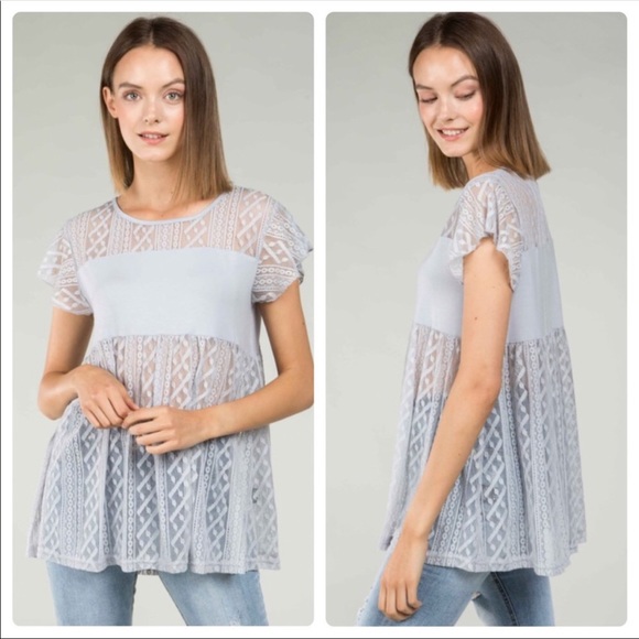 POL Lace Top - Picture 5 of 11